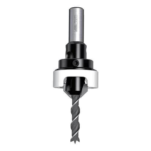 Сверло с зенкером и ограничителем 45°HW Z2 S=8 D=4/12 RH CMT 521.412.11A в Аксон