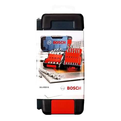 Сверло универсальное Bosch HSS-G СВЕРЛ 1-10 мм TOUGH BOX 2607019578 в Аксон