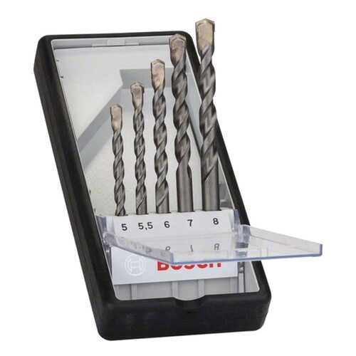 Сверло универсальное Bosch SILVER PERCUSSION, ROBUST LINE 2607010526 в Аксон