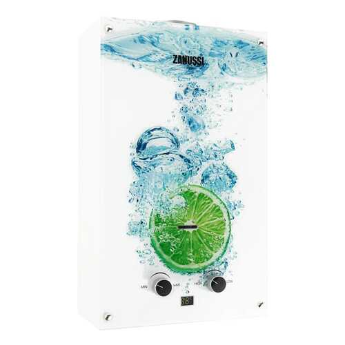 Газовая колонка Zanussi GWH 10 Fonte Glass Lime multicolor в Аксон