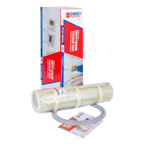 Тёплый пол Energy Mat 2,6 м.кв - 410 Вт в Аксон
