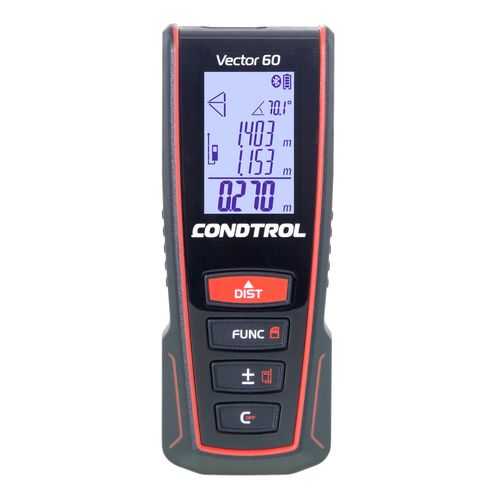Лазерные дальномеры (рулетки) CONDTROL Vector 60 1-4-104 в Аксон