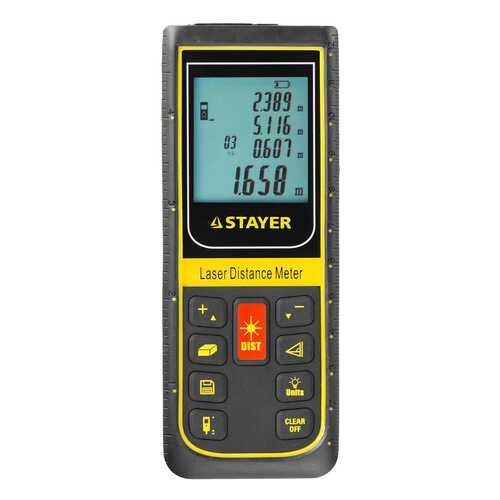 Лазерный дальномер (рулетка) STAYER PROFI SDL-100 в Аксон