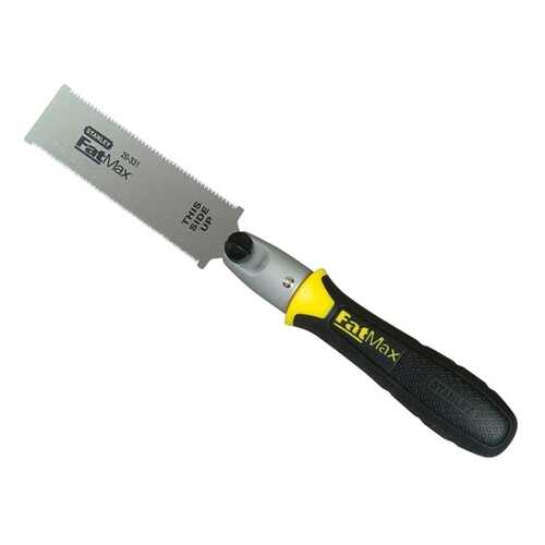 Ножовка по дереву Stanley FatMax 120мм 17/22tpi двухсторонняя 0-20-331 в Аксон