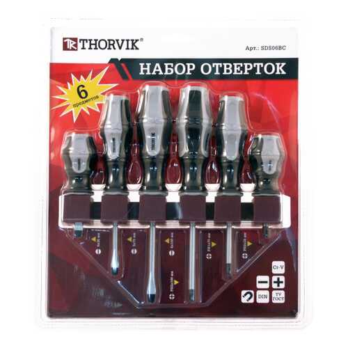 Набор отверток THORVIK SDS06BC в Аксон