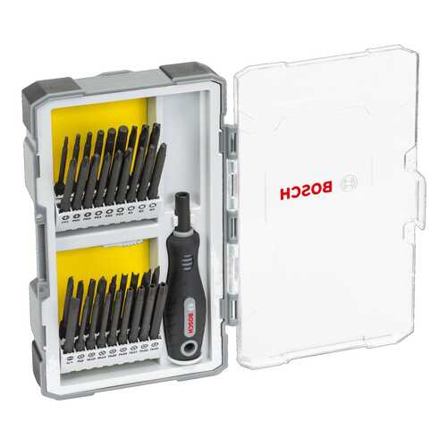 Наборная отвертка с насадками Bosch 37pc SDB Set 2607017320 в Аксон