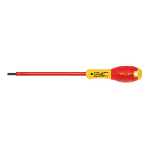 Отвертка Stanley FatMax SL 5.5х150 мм. 1000V. 0-65-413 в Аксон
