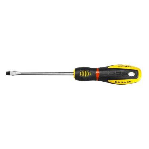 Плоская (шлицевая) отвертка Stayer 25131-05-10_z02 в Аксон