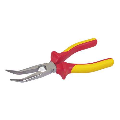 Плоскогубцы Stanley 0-84-008 200мм 1000В с удлиненными изогнутыми губками в Аксон