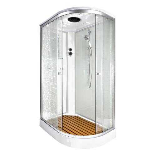 Душевая кабина Deto EM1511L 110x80x220 левая, матовый в Аксон