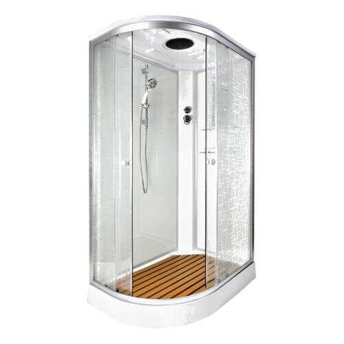 Душевая кабина Deto EM1511R 110x80x220 правая, матовый в Аксон