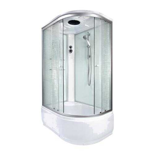 Душевая кабина Deto EM4511L 110x80x220 левая, матовый в Аксон