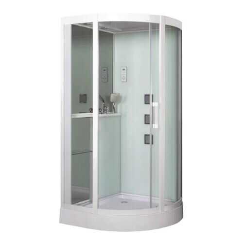 Душевая кабина Grossman GR-141 100x100x215, прозрачный в Аксон