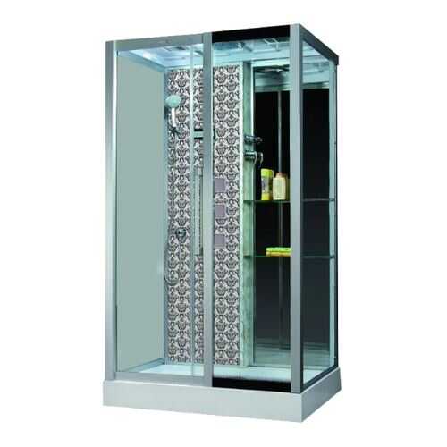 Душевая кабина Niagara Lux NG-7713WL 120x82x215, белый с узором в Аксон