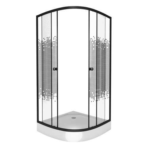 Душевой уголок Niagara NG-007-14BLACK 90х90 см в Аксон