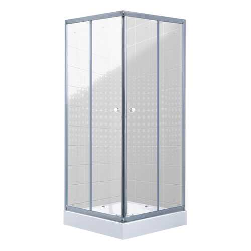 Душевой уголок Timo TL-8002 Romb Glass 80х80 в Аксон