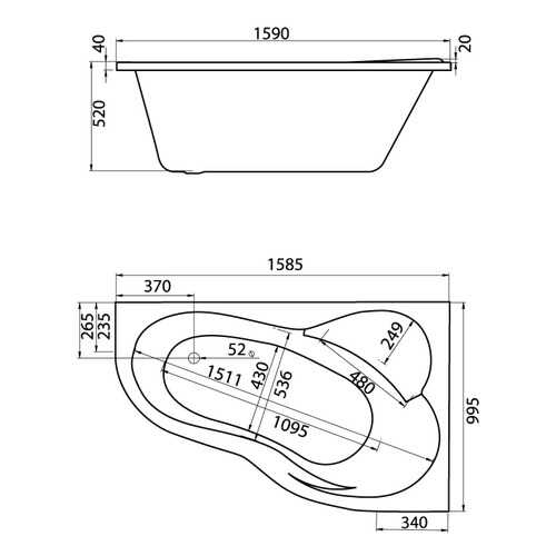 Комплект монтажный Santek для ванны Ибица XL 160х100см белый (WH112427) в Аксон
