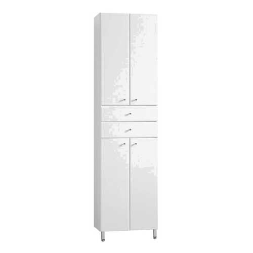 Шкаф для ванной AQUATON Симпл белый (1A122303SL010) в Аксон