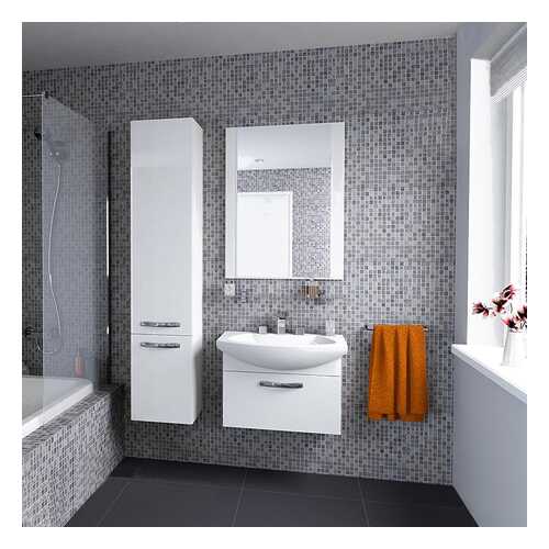 Тумба AQUATON Ария 65 (Лагуна/Балт/Смайл) белый (1A134001AA010) без раковины в Аксон