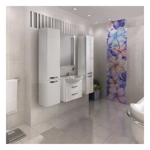 Тумба AQUATON Ария 65 М (Лагуна/Балт/Смайл) белый (1A123301AA010) без раковины в Аксон