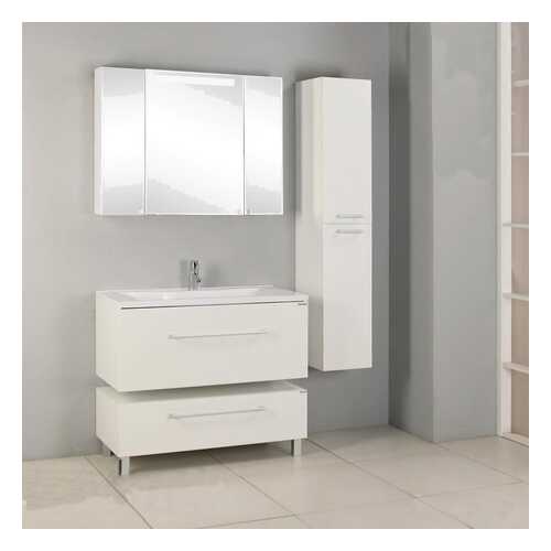 Тумба AQUATON Мадрид 100 М белый (1A127903MA010) без раковины в Аксон