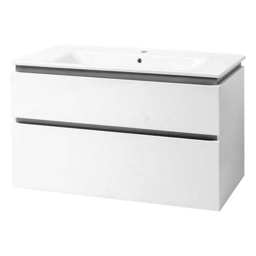 Тумба Cerutti SPA Романья grey 90 подвесная под умывальник Этна в Аксон