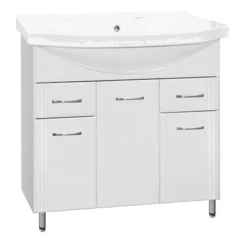 Тумба с раковиной Style Line Эко Стандарт №26 90 напольная, 2 ящика в Аксон