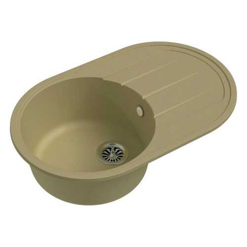 Кухонная мойка Ewigstein кварц Elegant R50F бежевый в Аксон