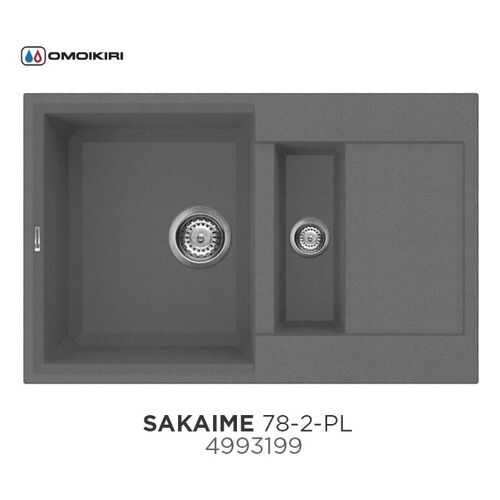 Кухонная мойка OMOIKIRI Sakaime 78-2-PL в Аксон
