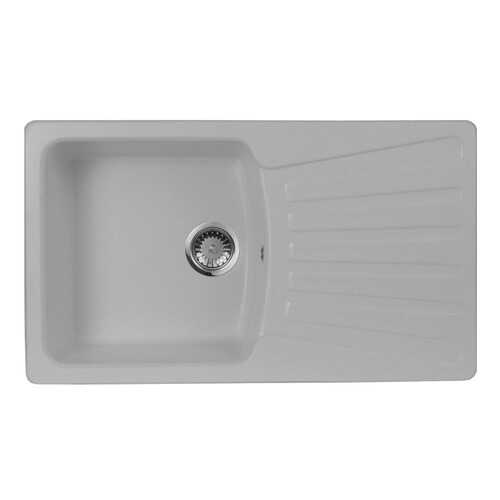 Мойка для кухни гранитная AquaGranitEx m-12 серый в Аксон