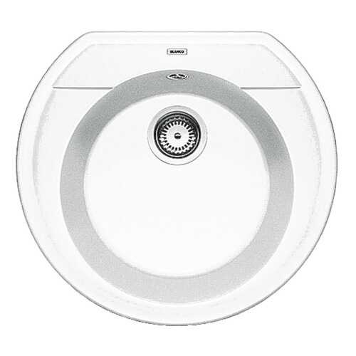 Мойка для кухни гранитная Blanco RONDOVAL 45 515671 белый в Аксон