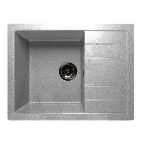 Мойка для кухни гранитная GranFest Quadro GF-Q650L серый в Аксон