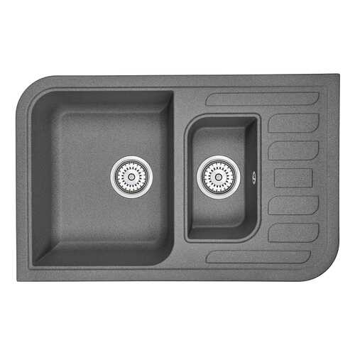 Мойка для кухни гранитная Granula GR-7803 gr, графит в Аксон