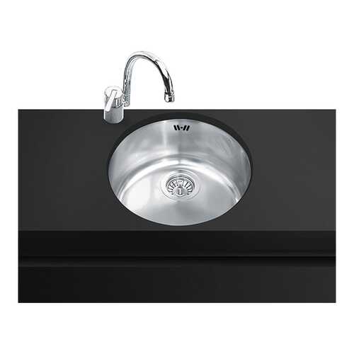Мойка для кухни гранитная Smeg UM103P матовая сталь в Аксон