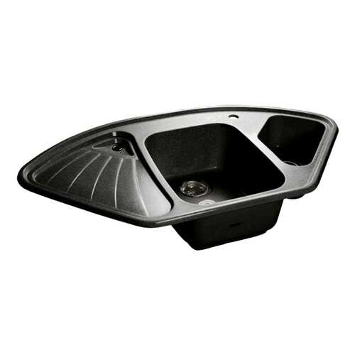 Мойка для кухни из мрамора GranFest Corner GF-C1040E черный в Аксон