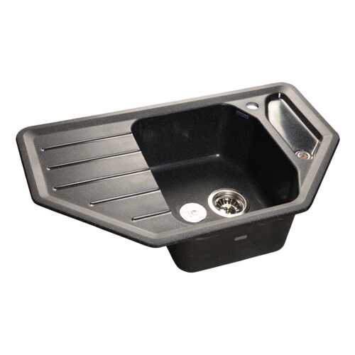Мойка для кухни из мрамора GranFest Corner GF-C800E черный в Аксон