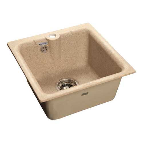 Мойка для кухни из мрамора GranFest Practic GF-P420 песочный в Аксон