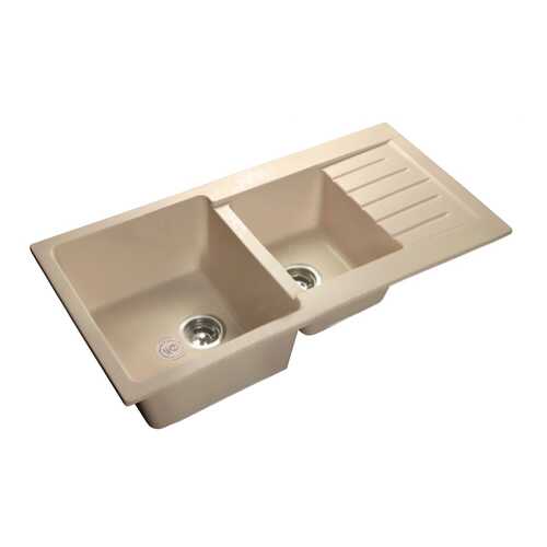 Мойка для кухни из мрамора GranFest Practic GF-P980KL белый в Аксон