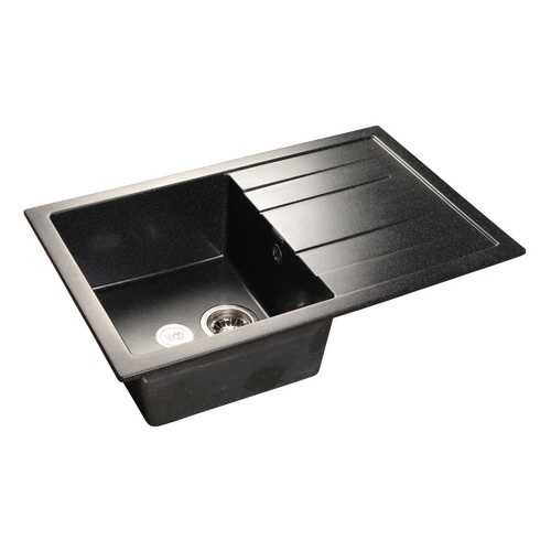 Мойка для кухни из мрамора GranFest Quadro GF-Q780L черный в Аксон