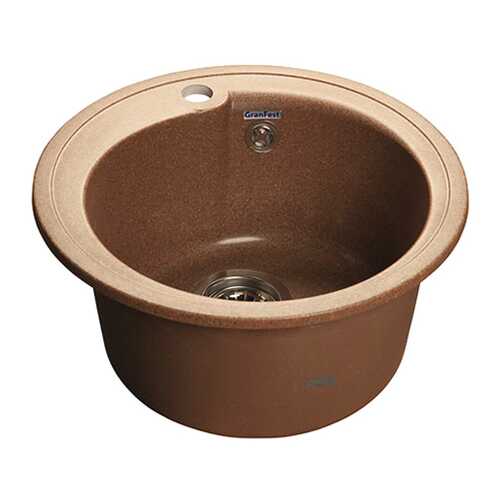 Мойка для кухни из мрамора GranFest Rondo GF-R450 терракот в Аксон