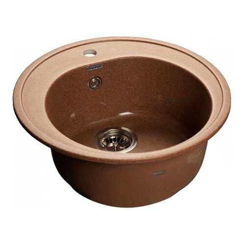 Мойка для кухни из мрамора GranFest Rondo GF-R510 терракот в Аксон