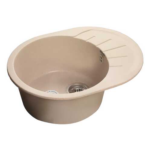 Мойка для кухни из мрамора GranFest Rondo GF-R580L белый в Аксон
