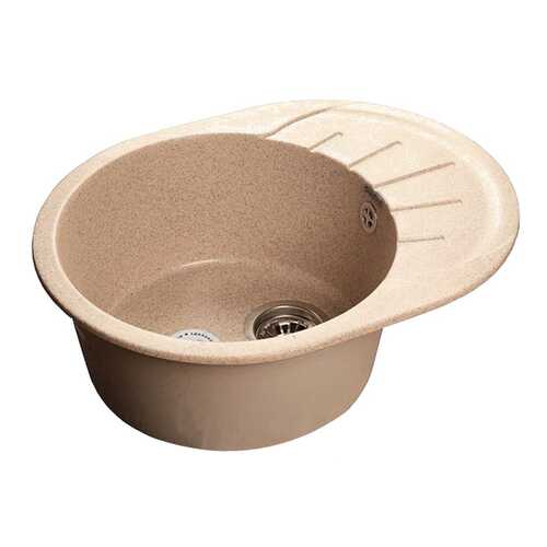 Мойка для кухни из мрамора GranFest Rondo GF-R580L песочный в Аксон