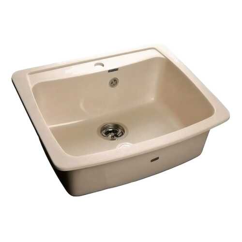 Мойка для кухни из мрамора GranFest Standart GF-S605 белый в Аксон