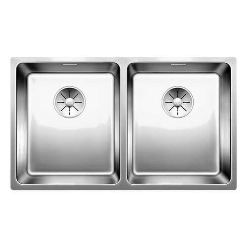 Мойка для кухни из нержавеющей стали Blanco ANDANO 340/340-U 522983 сталь в Аксон