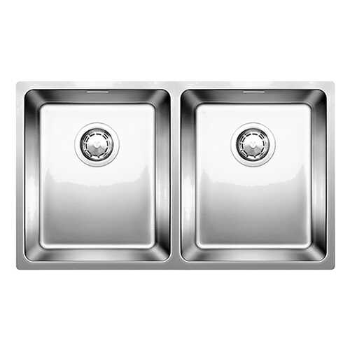 Мойка для кухни из нержавеющей стали Blanco Supra 340/340-U 519716 нержавеющая сталь в Аксон