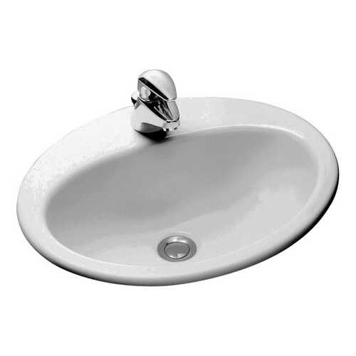 Встраиваемая раковина Jacob Delafon Ovale Minima E1358-00 белый в Аксон