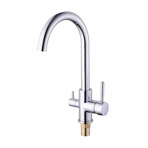 5104 VIKO кухня боковой под фильтр (латунь) Ф35 с гайкой Chrome в Аксон