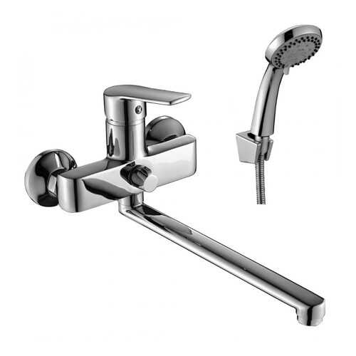 Смеситель Decoroom DR38043 одноручный универсальный с поворотным изливом 30 см., хром в Аксон