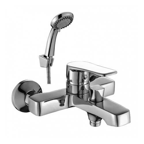 Смеситель Decoroom DR39036 одноручный для ванны с коротким изливом, хром в Аксон